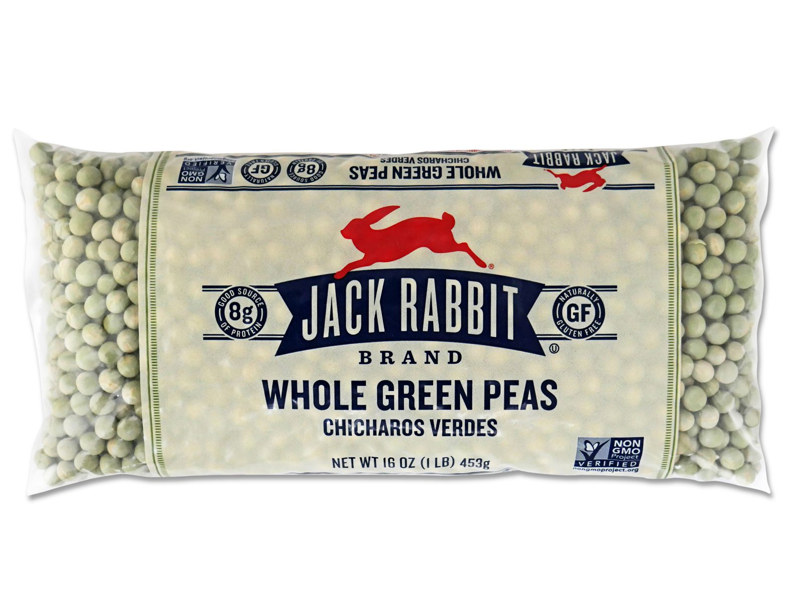 JR 1lb WGP BirdsEye Jack Rabbit Beans